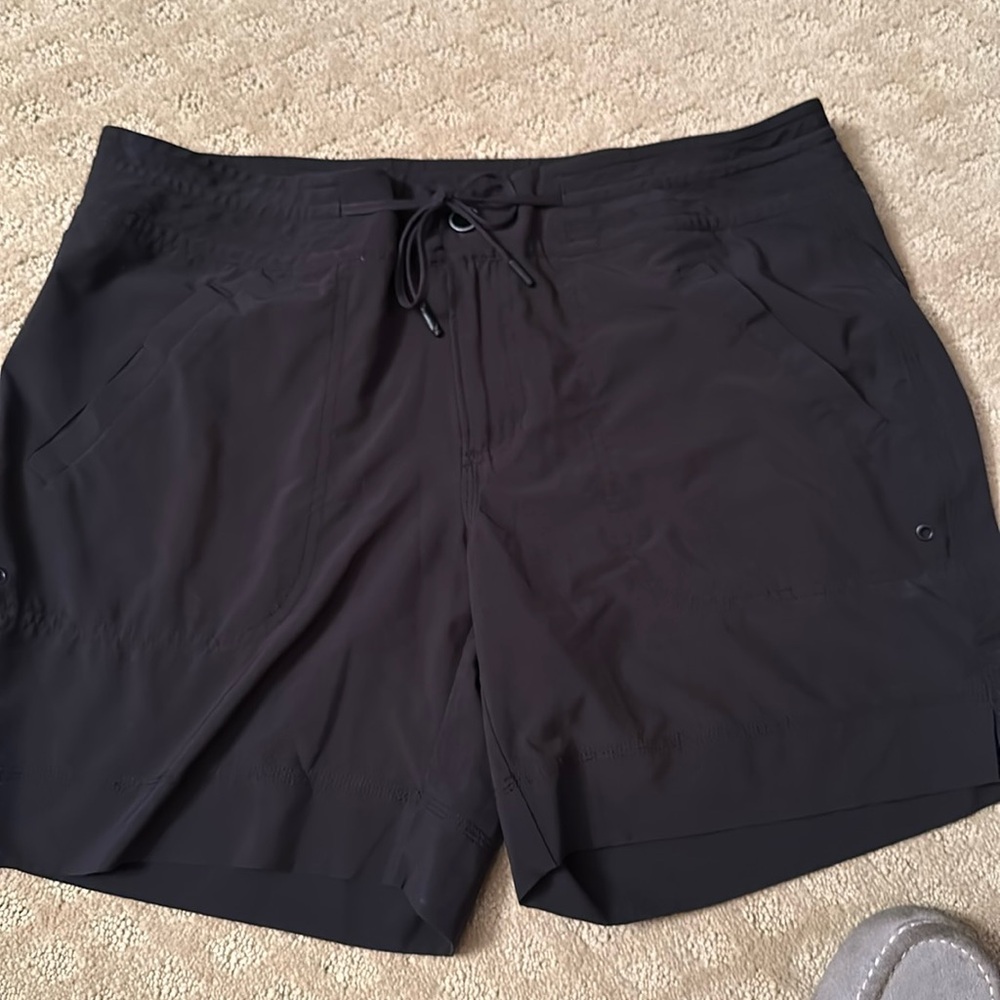 Athleta shorts. Black. Size 12.
